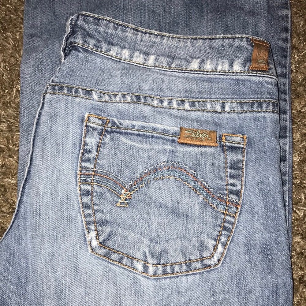Silver Tia Jeans Size 30 Inseam 31 inches